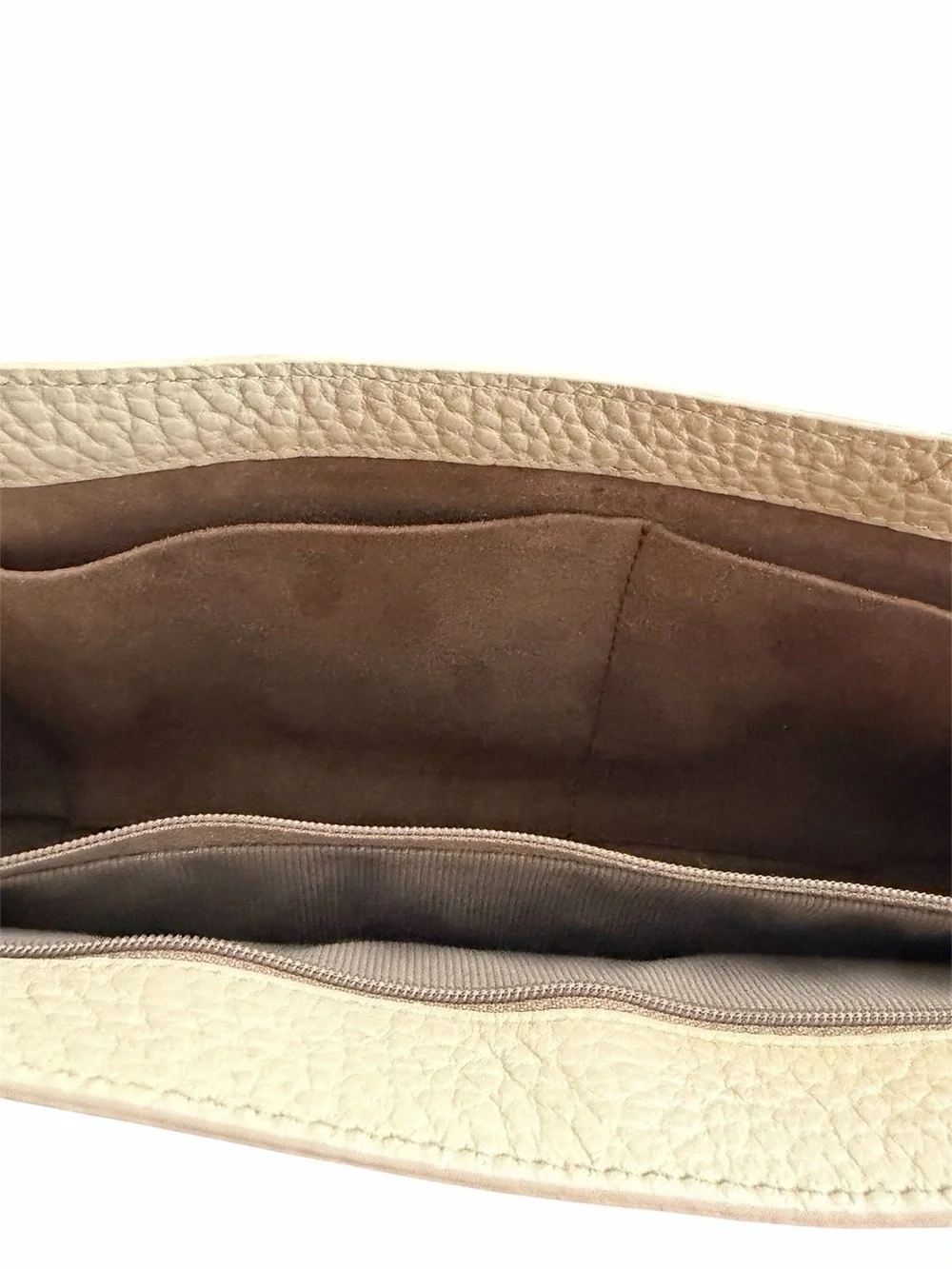 Furla Bicolor Pebbled Leather Shoulder Bag 🔥HP🔥 Preowned Japan Limited Edition!